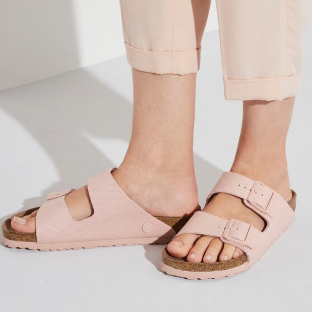 Birkenstock Arizona Canvas Slide Sandal New! - Picture 4 of 10